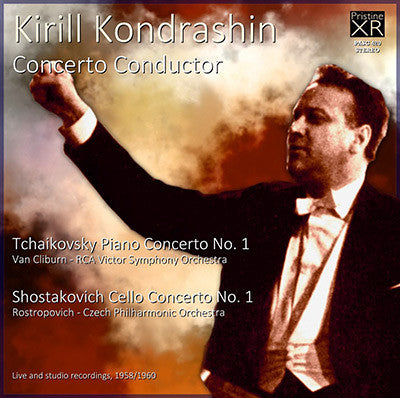 KONDRASHIN Tchaikovsky & Shostakovich Concertos (1958/60) - PASC420