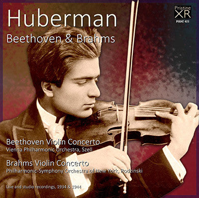 HUBERMAN Beethoven & Brahms: Violin Concertos (1934/44) - PASC421