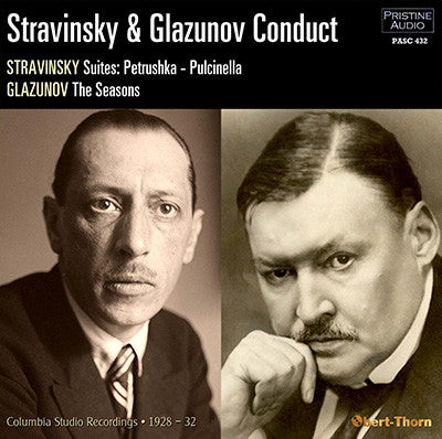 STRAVINSKY, GLAZUNOV conduct Stravinsky & Glazunov (1928-32) - PASC432