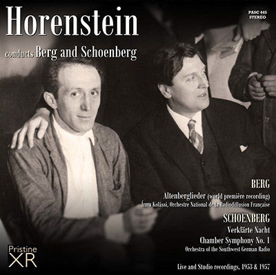 HORENSTEIN conducts Berg and Schoenberg (1953/57) - PASC445