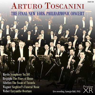 TOSCANINI The Final New York Philharmonic Concert (1945) - PASC454
