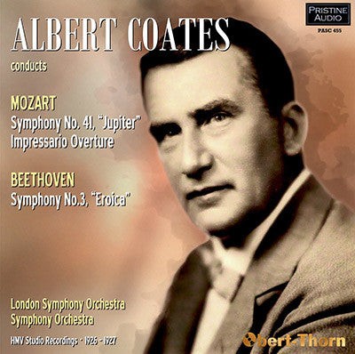 COATES Mozart: Symphony No. 41; Beethoven: Symphony No. 3 (1926-27) - PASC455