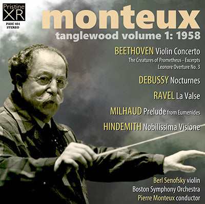 MONTEUX at Tanglewood, Volume 1 (1958) - PASC464