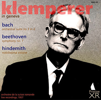 KLEMPERER in Geneva: Bach, Beethoven, Hindemith (1957) - PASC475