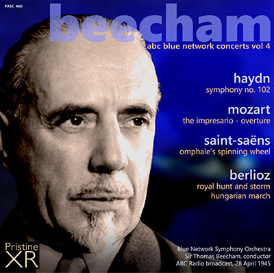 BEECHAM The ABC Blue Network Concerts, Volume 4 (1945) - PASC480