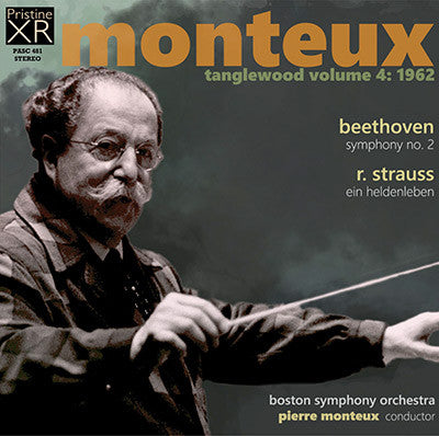 PETER　DE MENDELSSOHN MONTEUX at Tanglewood, Volume 4 (1962) - PASC481 – Pristine