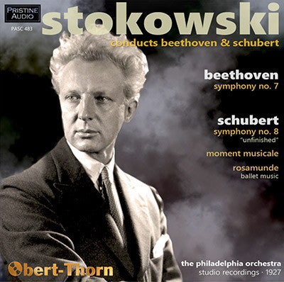 STOKOWSKI Beethoven: Symphony No. 7; Schubert: Symphony No. 8 (1927) - PASC483