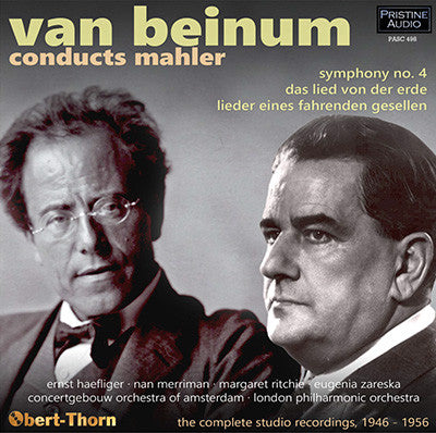 VAN BEINUM conducts Mahler (1946-56) - PASC498