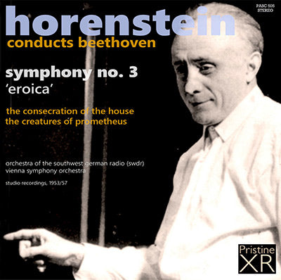 HORENSTEIN Beethoven: Eroica Symphony, Overtures (1953/57) - PASC505