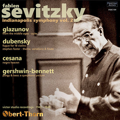 SEVITZKY and the Indianapolis Symphony, Volume 2 (1941-45) - PASC509