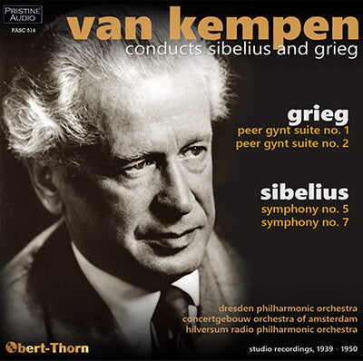 KEMPEN conducts Sibelius and Grieg (1939-50) - PASC514