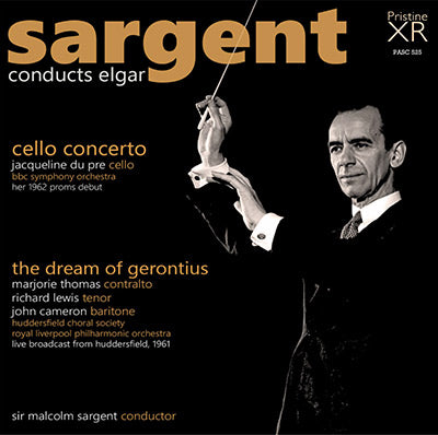 SARGENT conducts Elgar: Cello Concerto, The Dream of Gerontius (1961/62) - PASC525