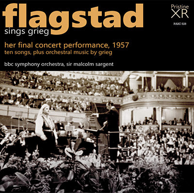 FLAGSTAD sings Grieg - Her Last Concert (1957) - PASC528