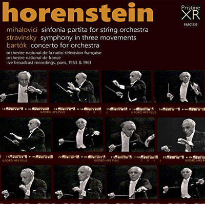HORENSTEIN conducts Mihalovici, Stravinsky & Bartók (1953, 1961) - PASC535