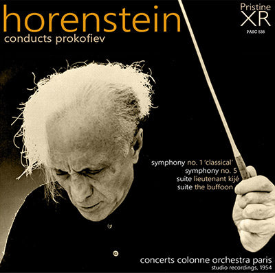 HORENSTEIN conducts Prokofiev (1954) - PASC538