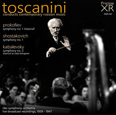 TOSCANINI conducts Contemporary Russian Music (1939-47) - PASC548