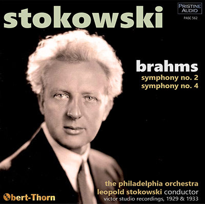 STOKOWSKI Brahms Symphonies 2 & 4 (1929/33) - PASC562