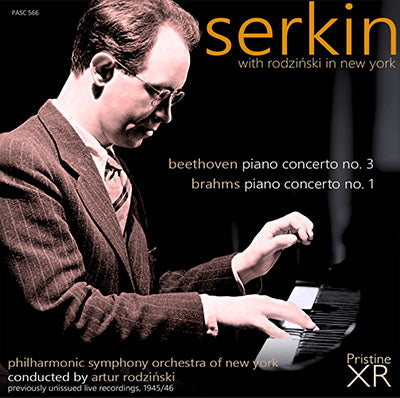 SERKIN & RODZINSKI Beethoven & Brahms Piano Concertos (1945/46) - PASC566