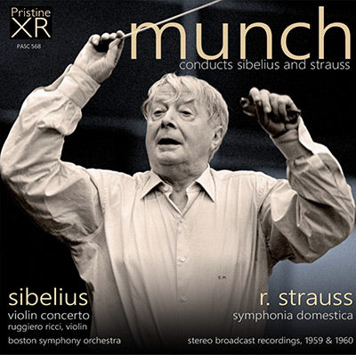 MUNCH conducts Sibelius and R. Strauss (stereo, 1959/60) - PASC568