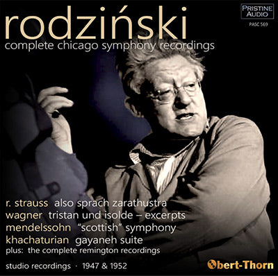 ARTUR RODZIŃSKI and the Chicago Symphony Orchestra - Complete Recordings (1947/52) - PASC569