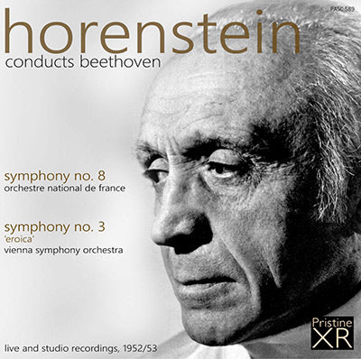 HORENSTEIN Beethoven: Symphonies 8 & 3 (1952/53) - PASC589