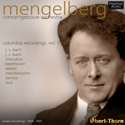 MENGELBERG Columbia Concertgebouw Recordings, Volume 1 (1926-31) - PASC595