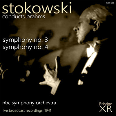 STOKOWSKI Brahms: Symphonies 3 & 4 (1941) - PASC602