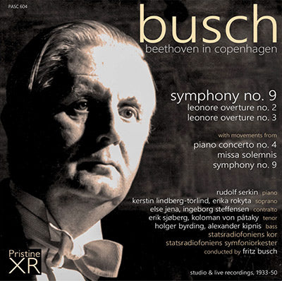 BUSCH Beethoven in Copenhagen (1933-50) - PASC604