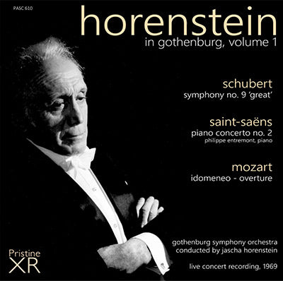 HORENSTEIN in Gothenburg Complete: Bruckner, Mahler, Mozart, Saint-Sëans, Schubert (1968/69) - PABX034