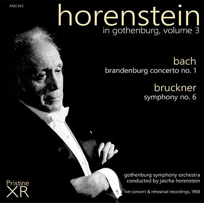 HORENSTEIN in Gothenburg Vol. 3: Bach & Bruckner (1968) - PASC615