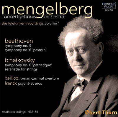 MENGELBERG The Concertgebouw Telefunken Recordings, Vol. 1 (1937-38) - PASC624