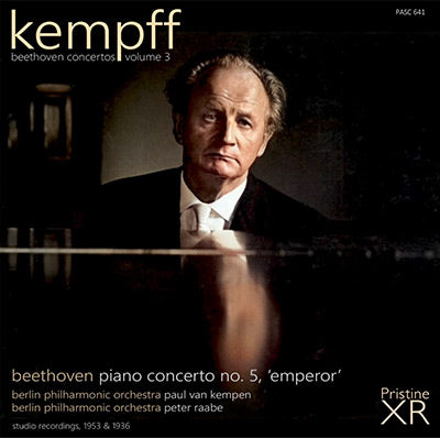 KEMPFF The Beethoven Piano Concertos, Volume 3 (1953/1936) - PASC641