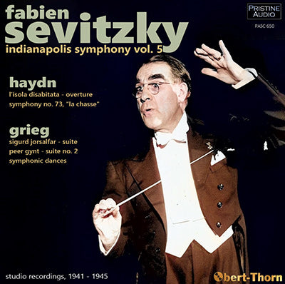 SEVITZKY and the Indianapolis Symphony, Volume 5 - Haydn & Grieg (1941-45) - PASC650