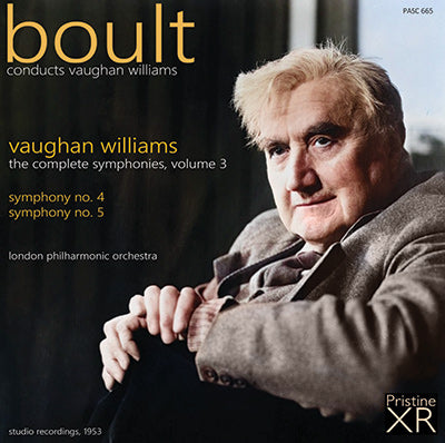 BOULT Vaughan Williams Symphonies Volume 3: Symphonies 4 & 5 (1953) - PASC665