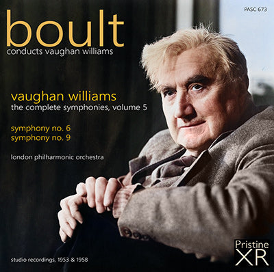 BOULT Vaughan Williams Symphonies Volume 5: Symphonies 6 & 9 (1953/58) - PASC673
