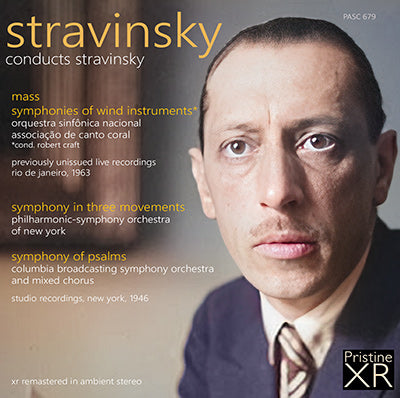 STRAVINSKY conducts Stravinsky (Rio, 1963 & New York, 1946) - PASC679