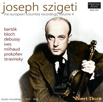 SZIGETI The Complete European Columbia Recordings (1926-46) - PABX042