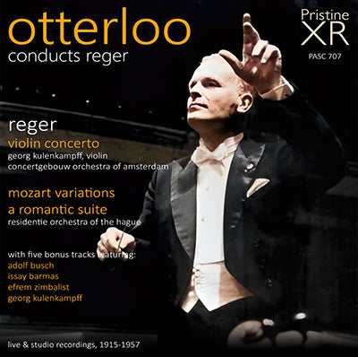 OTTERLOO conducts Reger (1915-1957) - PASC707